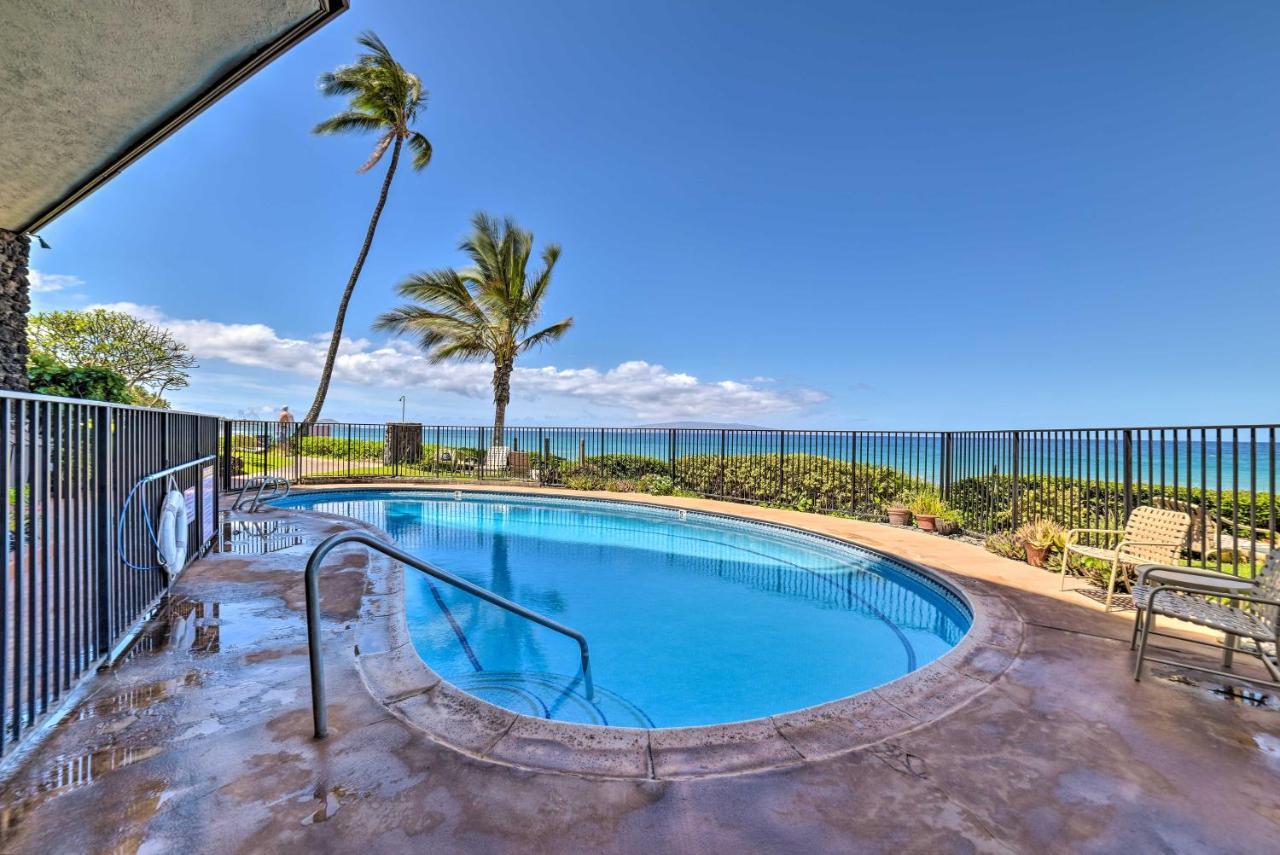 Gorgeous Oceanfront Kihei Condo With Balcony! Wailea  Exterior foto